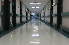 Hallway waxed