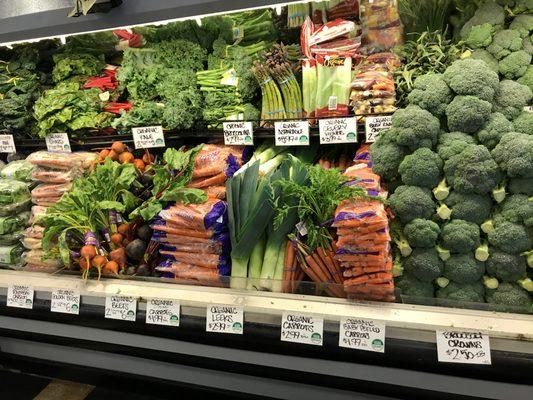 Supporting my locally owned grocers: Harbor Greens-my husband Dave visits the butchers almost daily!