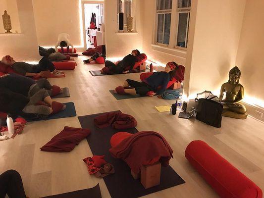 Restorative Yoga at the Uptown Shala