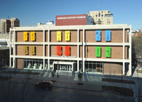 Inside Outside, Public Art for Nebraska History Museum, Lincoln, NE