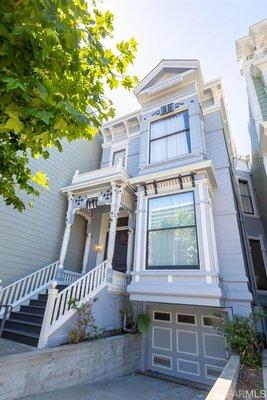 The quintessential San Francisco frontage at 2145 California - Helped Buyer in 2018