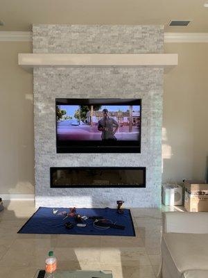 Custom Fireplace