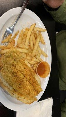 Catfish and fries