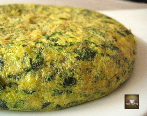 Spinach Potato Omelete