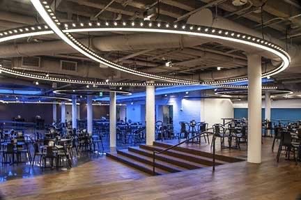 Main dining area of Emerson Dining Hall.