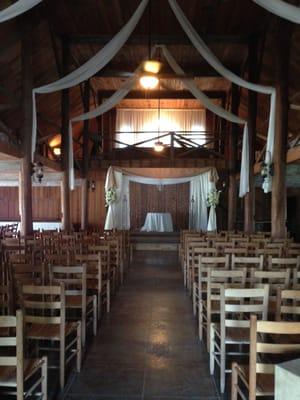 The Barn at Cypress Meadows Plantation wedding and event center