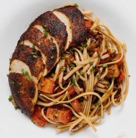 Blackened Chicken Primavera