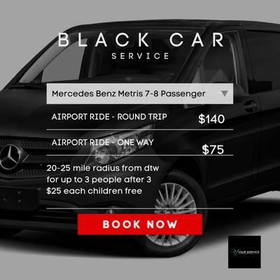 Ride in Luxury - Check out our AIRPORT RIDES