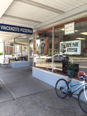 Store front at a small strip mall.