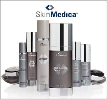 We carry medical grade skin care products from SkinMedica and use their products in all facials and chemical peels!