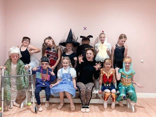 Halloween dress up day at the studio!