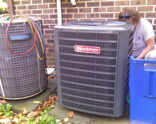 Heat Pump Goodman Install