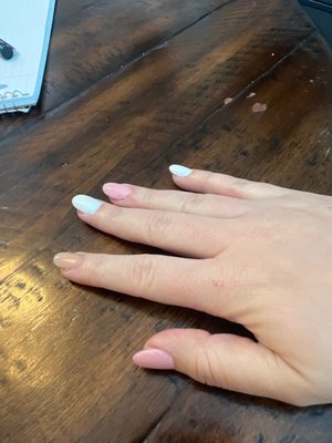 Pretty acrylic full set!