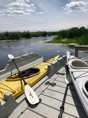 We needed additional kayaks for our group. Klein's had just what we needed.