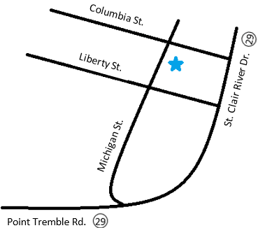 FYZICAL Algonac street map