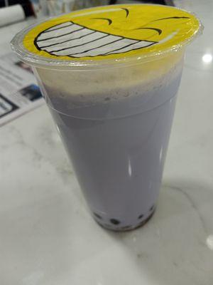 Taro Milk Tea With Boba