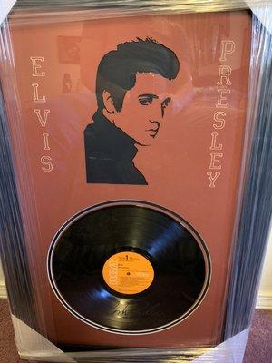 Autographed Elvis Presley Record Album