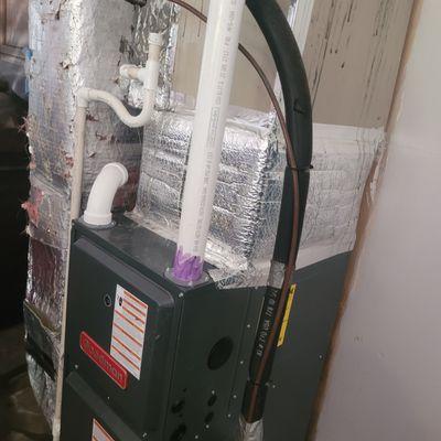 94  percent gas furnace installed