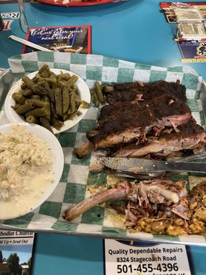 Rib plate is perfection! Sorry I ate some before remembering to take a photo!