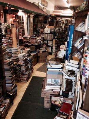 It's a book hoarder's paradise.