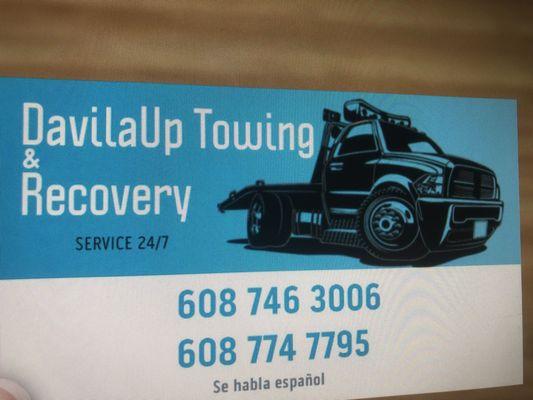 DavilaUP Towing & Recovery