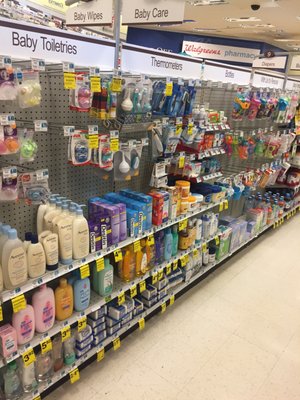 Lotions and baby items