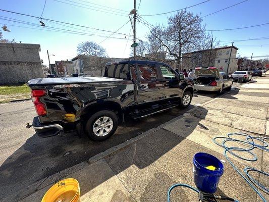 Chevy truck full detail