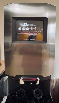 Fancy coffee machine in their break room! Was so good!