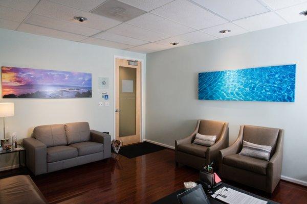 Brennan Institute for Mind-Body Healing, waiting area