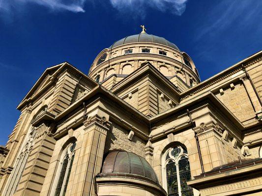 Rear of dome