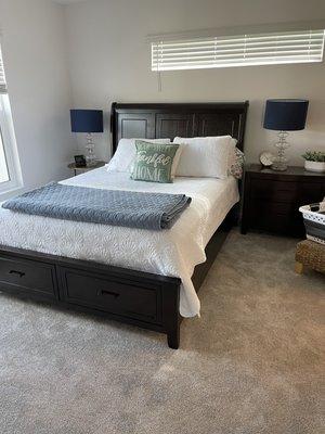 Deep cleaning Bedroom