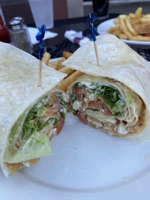 Buffalo Chicken Tender Wrap