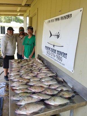 Crappie and smiles !