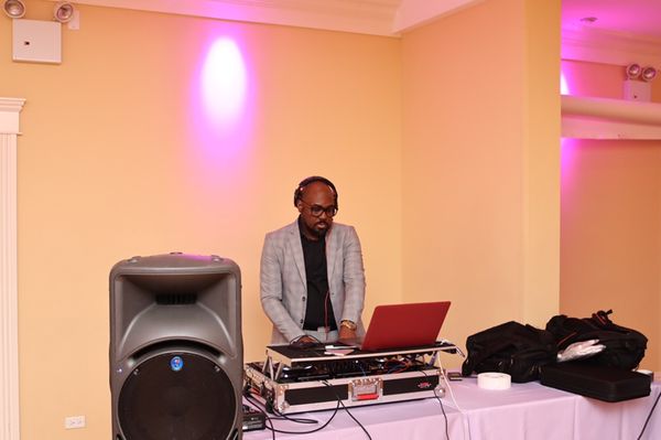 DJ  at a sweet 16 Party