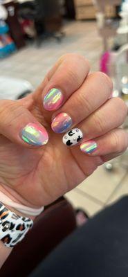 Nail art, Disney nails, acrylic nails