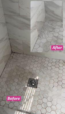 Deep cleaning, tiles, and GRUNTZ, bleaching, steaming, before and after, ask!