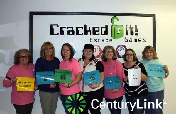 Thanks to CenturyLink office of workforce management for spending their team building time with us. crackeditnc.com/corporate-events