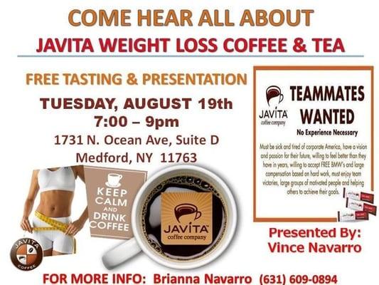 Garcinia Cambogia Javita weight loss coffee