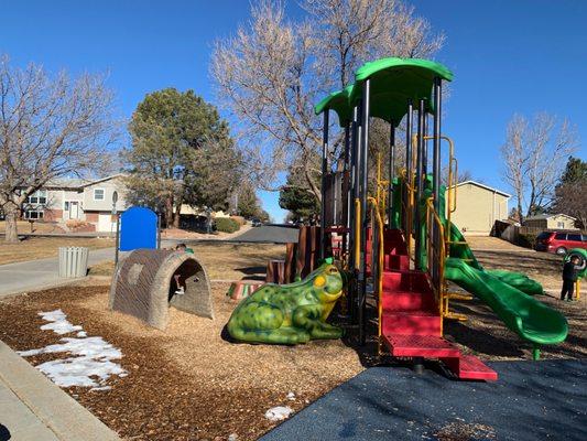 1 of 2 playgrounds. This is on the north side