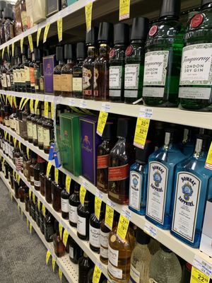 Decent selection of alcohol