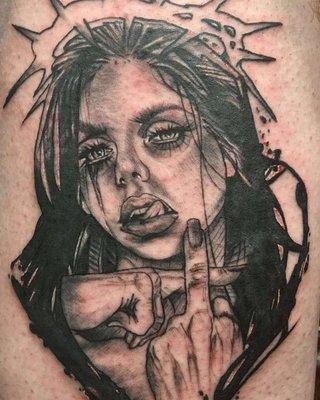 Tattoo done by David "ReaL"