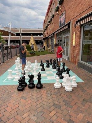 Outdoor chess