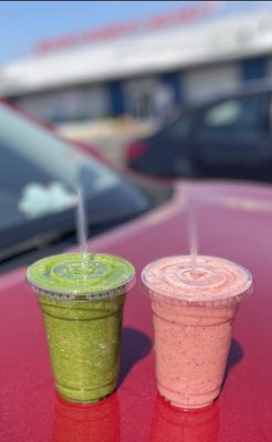 fruit and veggies smoothies