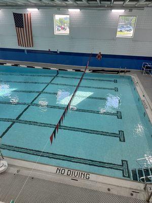 Pool with natural light