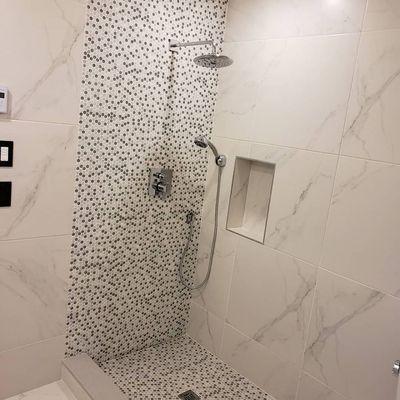 Custom shower