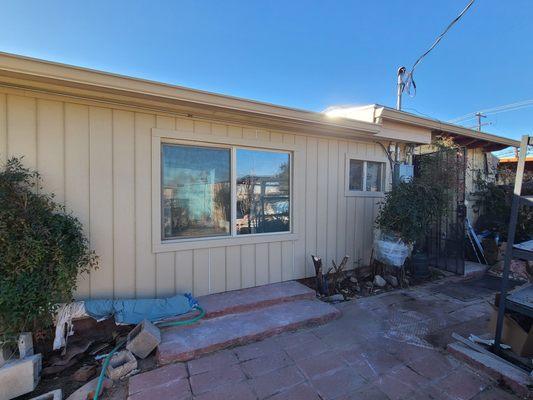 Siding replacement, window replacement