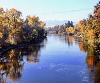 Rogue River in the Fall 
 (photo)