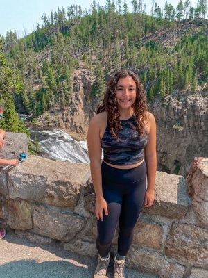 Gorgeous waterfalls in Yellowstone