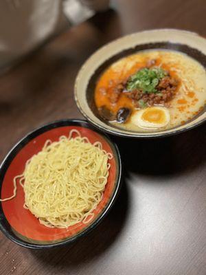 Karai Ramen - spicy - with extra noodles