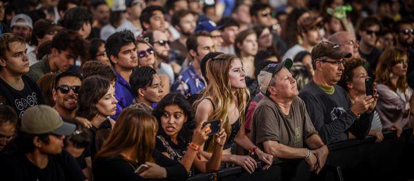 Crowd at Music Tastes Good 2017